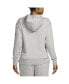 Фото #2 товара Women's Gray USA Basketball Authentic Practice Club Pullover Hoodie