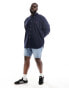 Polo Ralph Lauren Big & Tall icon logo oxford shirt classic oversized fit in navy