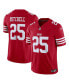 Men's Elijah Mitchell Scarlet San Francisco 49ers Vapor F.U.S.E. Limited Jersey