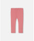 Big Girls Super Soft Brushed Rib Leggings Light Pink