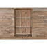 Шкаф DKD Home Decor 145 x 40 x 153 cm Стеклянный Коричневый древесина акации