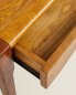 Фото #4 товара Oak bedside table with drawer