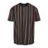 URBAN CLASSICS Printed Oversized Retro Stripe T-shirt