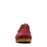 Фото #5 товара Clarks Weaver 26168629 Mens Burgundy Suede Oxfords & Lace Ups Casual Shoes