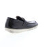 Фото #8 товара Roan by Bed Stu Faulkner F804084 Mens Black Loafers & Slip Ons Penny Shoes 10.5