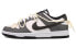 Кроссовки Nike Dunk Low American Letter Black Mocha Grey Brown