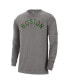 ფოტო #2 პროდუქტის Men's Charcoal Boston Celtics 2023/24 City Edition Max90 Expressive Long Sleeve T-shirt