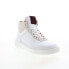 Bruno Magli Festa BM1FSTG1 Mens White Leather Lifestyle Sneakers Shoes