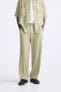 FADED LYOCELL - LINEN TROUSERS