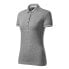Malfini Perfection plain polo shirt W MLI-25312 dark gray melange