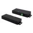 Фото #1 товара Exsys EX-1237HMVS - USB 3.2 Gen 1 (3.1 Gen 1) Type-C - USB 3.2 Gen 1 (3.1 Gen 1) Type-A - USB 3.2 Gen 1 (3.1 Gen 1) Type-C - 5000 Mbit/s - Black - Metal - 1 m