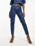 Фото #5 товара Calvin Klein Jeans mom jeans in dark wash