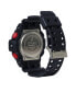ფოტო #3 პროდუქტის Men's Two Hand Quartz Black Resin Strap Ana-Digi Watch, 53.4mm, GA700BNR-1A