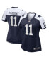 Фото #2 товара Women's Micah Parsons Navy Dallas Cowboys Alternate Game Jersey