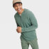 Фото #2 товара Men's Long Sleeve Merino Wool Hoodie - All in Motion North Green L