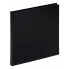 Walther Design FA-501-B - Black - 50 sheets - Leatherette - 300 mm - 300 mm - 4 cm