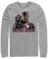 Фото #1 товара Marvel Men's Avengers Endgame I Am Iron Man Gauntlet, Long Sleeve T-shirt
