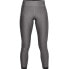 Under Armour 275918 Women's Ankle Crop Leggings, Charcoal Heath/ Silver, X-Large