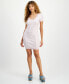 ფოტო #1 პროდუქტის Women's Paige Rhinestone Short-Sleeve Knit Dress