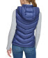 Фото #2 товара Women's Packable Hooded Puffer Vest, Created for Macy's