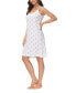 Women's Printed Chemise Nightgown