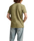 Фото #9 товара Men's Linen Short Sleeve Pocket Crew Neck Tee Shirt