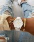ფოტო #3 პროდუქტის Coronada White Ceramic Bracelet Watch 36mm