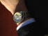 Мужские наручные часы с серебряным золотым браслетом Seiko SNKE04 Series 5 36MM