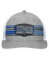 ფოტო #2 პროდუქტის Men's Steel San Jose Earthquakes Stroke Trucker Snapback Hat