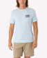 Skewed Logo T-Shirt sky blue heather, S - фото #2