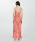 ფოტო #3 პროდუქტის Women's Stripped Print Dress