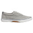 Sperry Halyard Cvo Saltwashed Lace Up Mens Grey Sneakers Casual Shoes STS23581