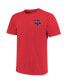 ფოტო #3 პროდუქტის Women's Red Ole Miss Rebels 2022 NCAA Men's Baseball College World Series Champions 2-Hit T-shirt