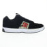 Фото #1 товара DC Lynx Zero ADYS100615-CA2 Mens Black Leather Skate Inspired Sneakers Shoes