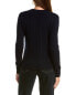 Фото #2 товара Brooks Brothers Cable Cashmere & Wool-Blend Sweater Women's Navy Xs