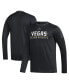 Фото #1 товара Men's Black Vegas Golden Knights AEROREADY Long Sleeve T-shirt