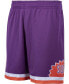 ფოტო #3 პროდუქტის Men's Purple Phoenix Suns Hardwood Classics Swingman Shorts