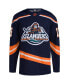 ფოტო #3 პროდუქტის Men's Mathew Barzal Navy New York Islanders Reverse Retro 2.0 Authentic Player Jersey