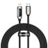 Фото #1 товара Kabel do szybkiego ładowania USB-C Iphone Lightning 20W z wyświetlaczem miernikiem mocy 2m czarny