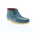 Фото #3 товара Clarks Wallabee Boot 26168803 Mens Green Suede Lace Up Chukkas Boots