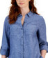 Women's 100% Linen Shirt, Created for Macy's