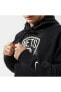 Фото #2 товара Толстовка Nike Brooklyn Nets Essential Nba Fleece Pullover Hoodie Erkek Sweatshirt - Dh9289-010