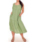 ფოტო #1 პროდუქტის Plus Size Dorothy Three-Tiered Slip