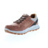 Фото #4 товара Allrounder by Mephisto Utano Tex Mens Brown Suede Lifestyle Sneakers Shoes 7.5
