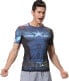Фото #13 товара Cody Lundin Men's Compression Armour America Hero Logo Fitness Running Sport Short Sleeve