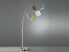 Фото #6 товара Bogenlampe 180cm mehrflammig Stoff Bunt