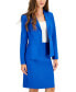 ფოტო #3 პროდუქტის Petite Two-Button Jacket & Pencil Skirt Suit