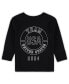 ფოტო #2 პროდუქტის Toddler Black Team USA Flag Rings Long Sleeve T-Shirt