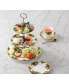 Old Country Roses Cake Stand Three-Tier