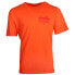 Фото #1 товара Diadora Manifesto Logo Crew Neck Short Sleeve T-Shirt Mens Orange Casual Tops 17
